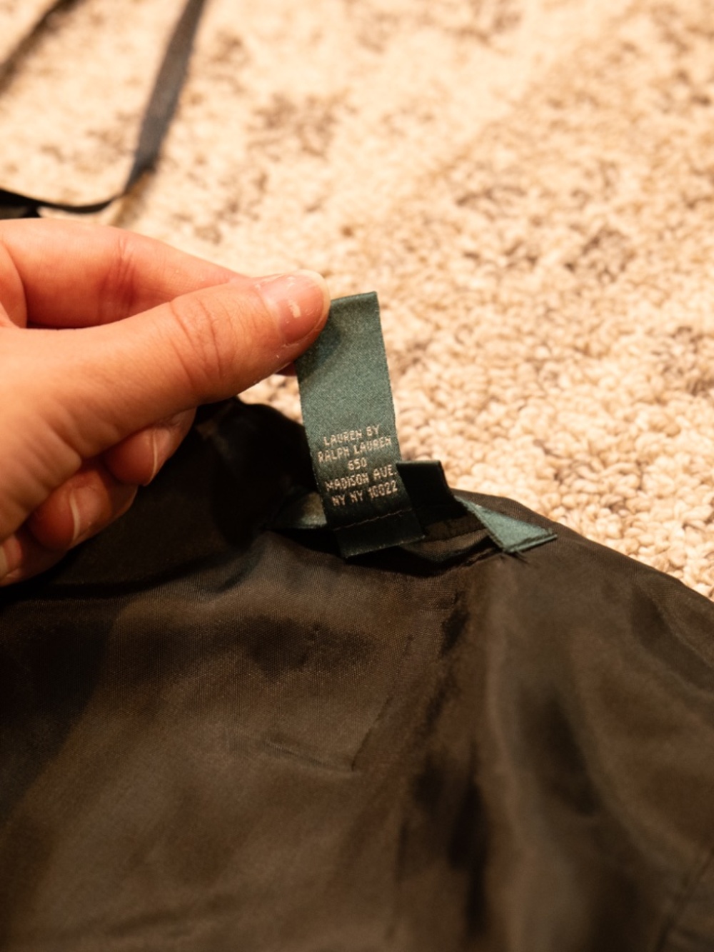 Ralph Lauren wool green skirt size 4, High Waisted fit - Picture 4 of 15